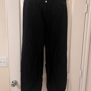 Universal Thread Black Wide-Leg Pants